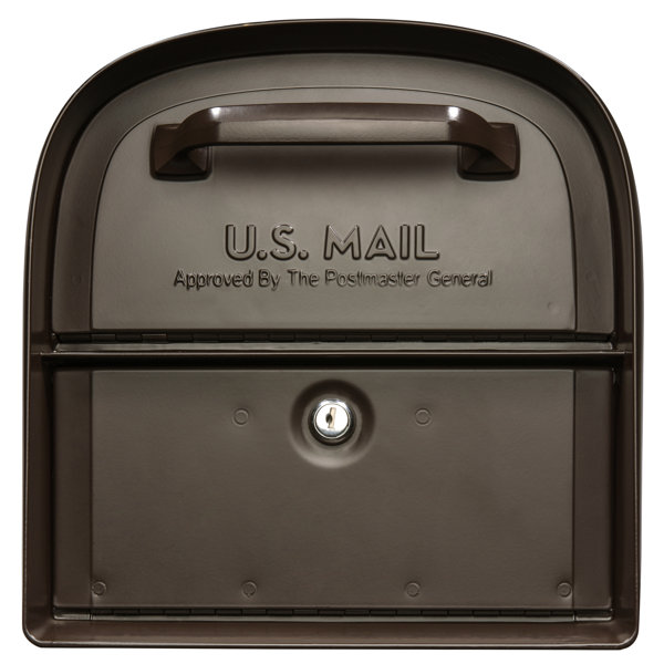 Architectural Mailboxes Oasis 360 Locking Post Mounted Mailbox